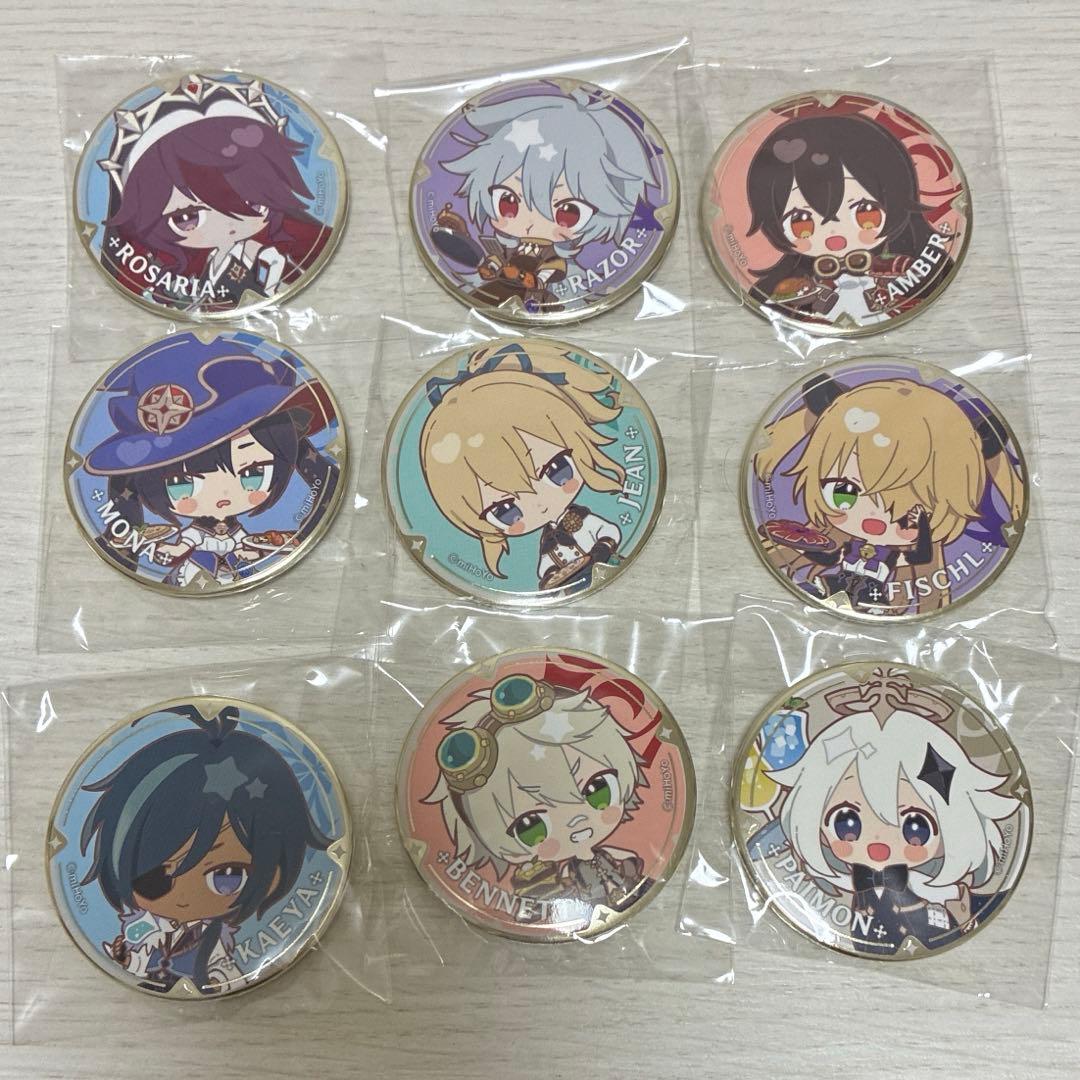 原神 スイパラ 缶バッジ モンド まとめ売り