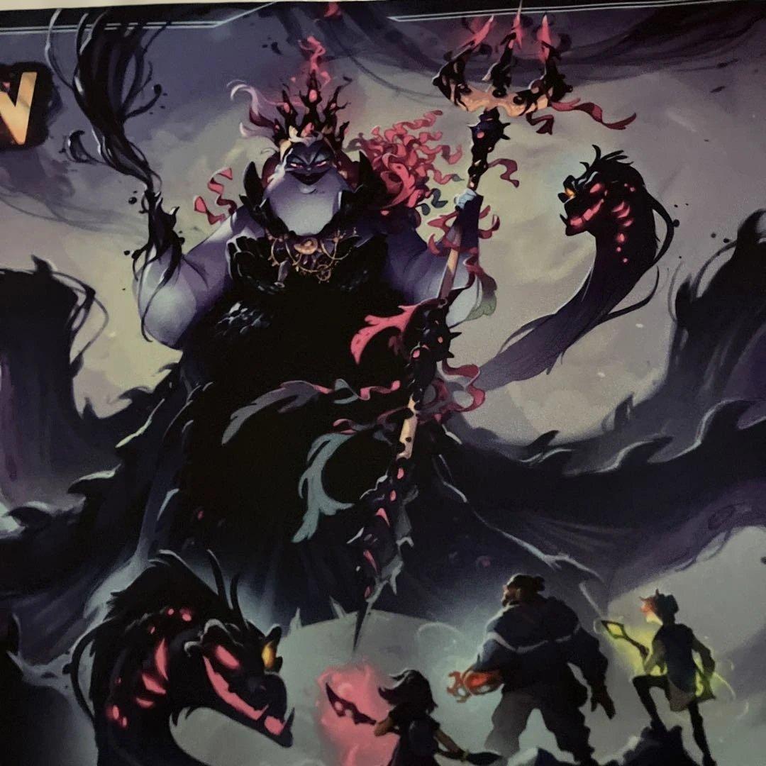 超希少 海外限定 ロルカナ アースラ チャンピオン プレイマット ディズニー