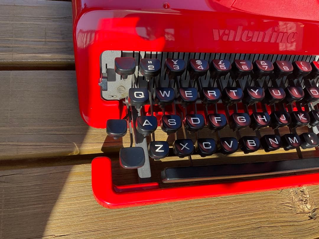 olivetti valentine 整備済　完動品　中古品　超綺麗