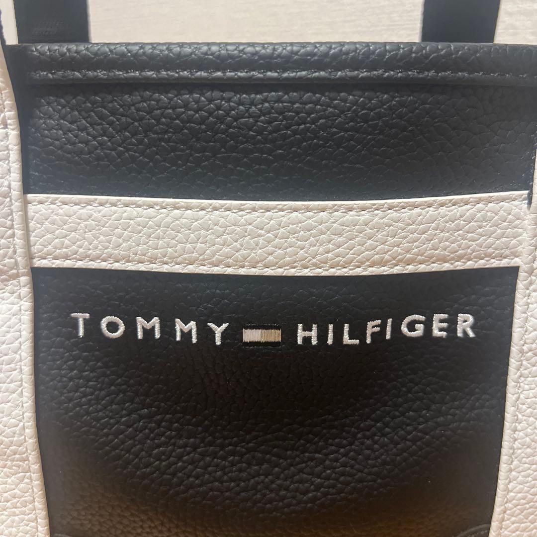   トートバッグ 黒/白