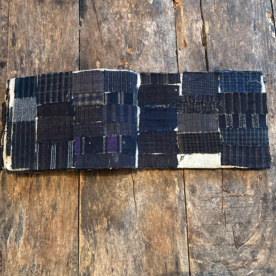 SALE⏬希少◆縞帳　古布　縞　襤褸