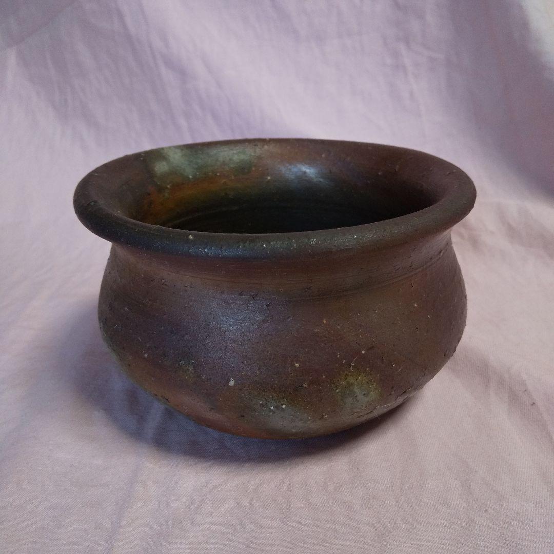 備前焼 　楽山　 建水