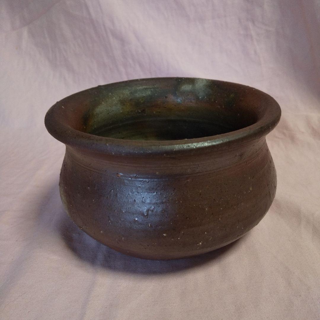 備前焼 　楽山　 建水