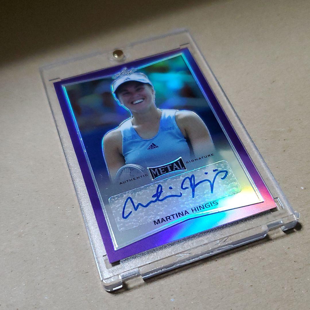 テニス　ヒンギス　サイン10枚限定