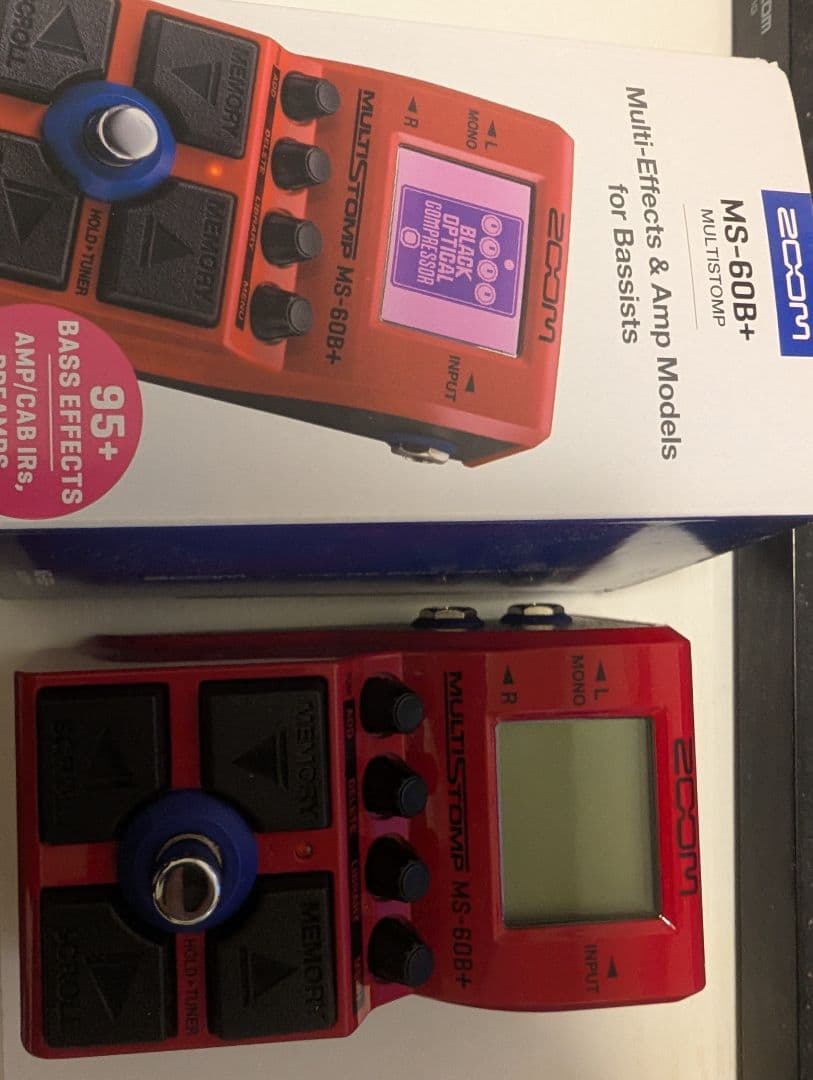 Zoom MS-60B+ ベースエフェクター