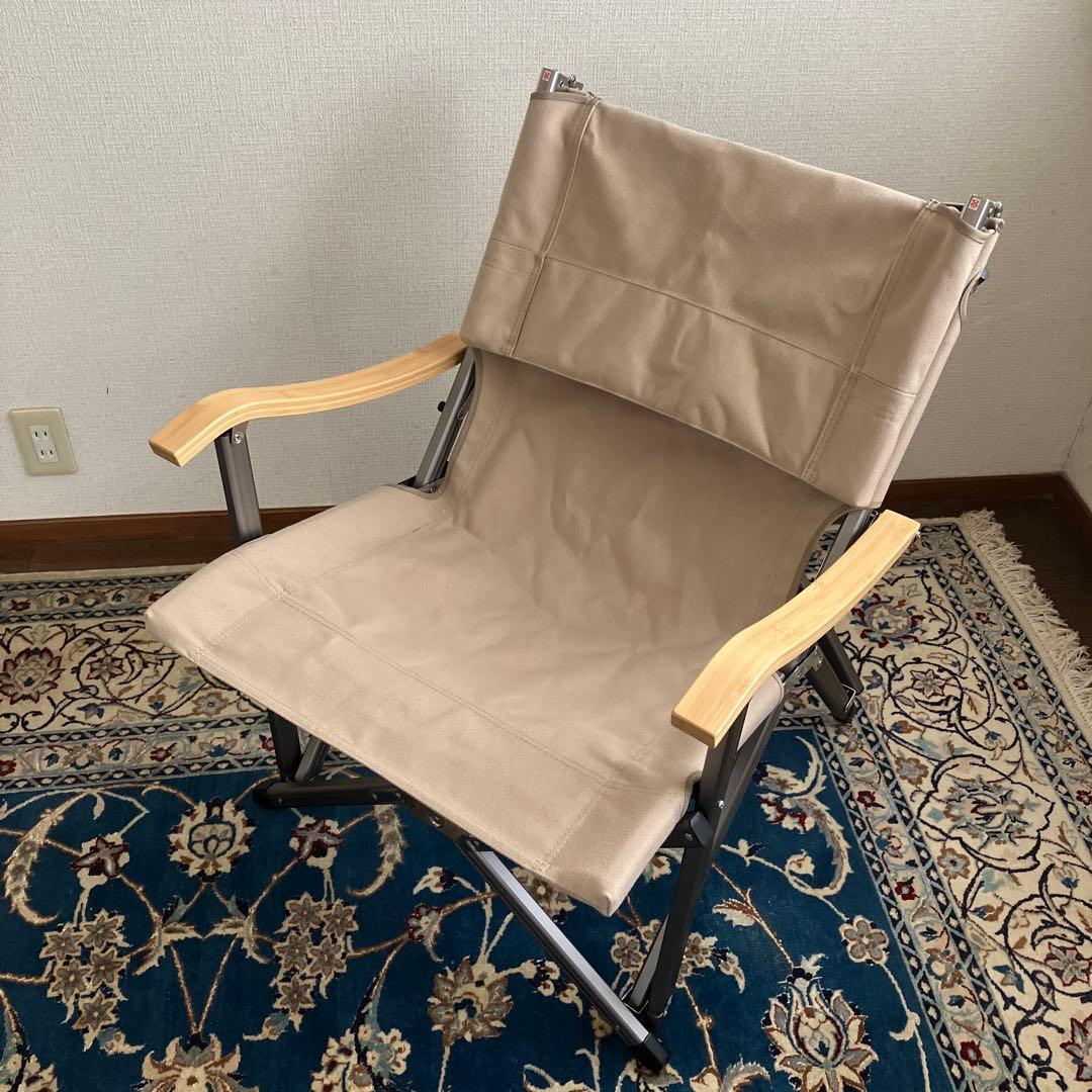 美品【アウトドアチェア】ICECO ハイバックチェア
