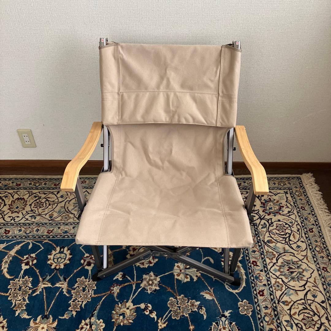 美品【アウトドアチェア】ICECO ハイバックチェア