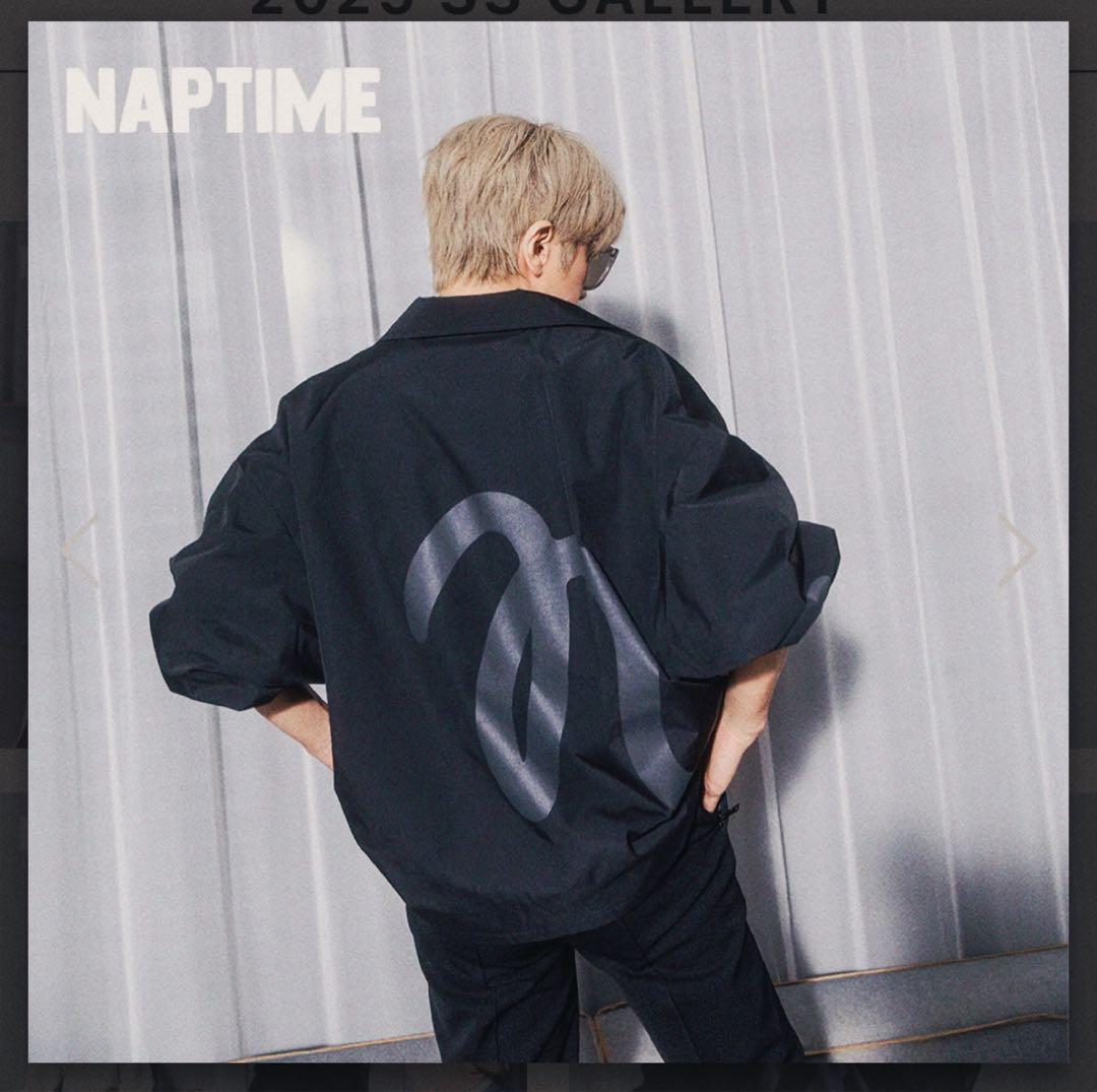 Naptime. コーチジャケット BLACK