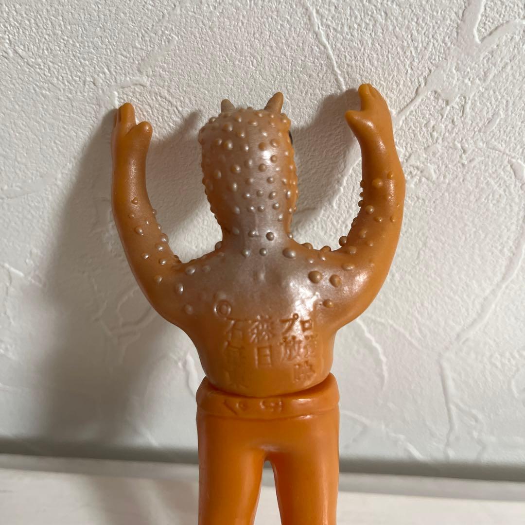 ⚠️当時物　仮面ライダー　ガマギラー　ミニソフビ　昭和レトロ　旧バンダイ