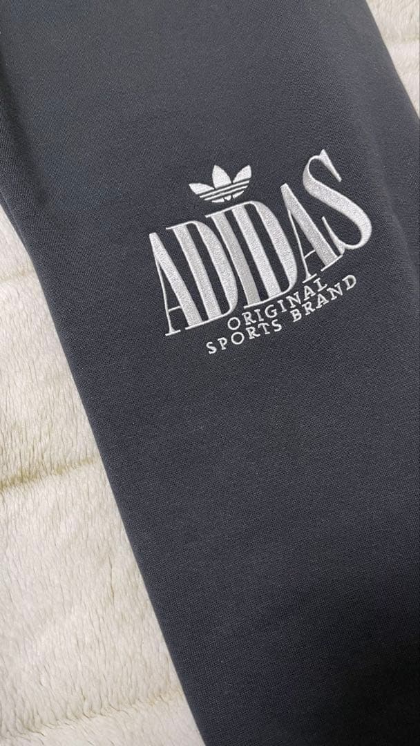 【新品未使用】アディダススウェット上下セット黒XL