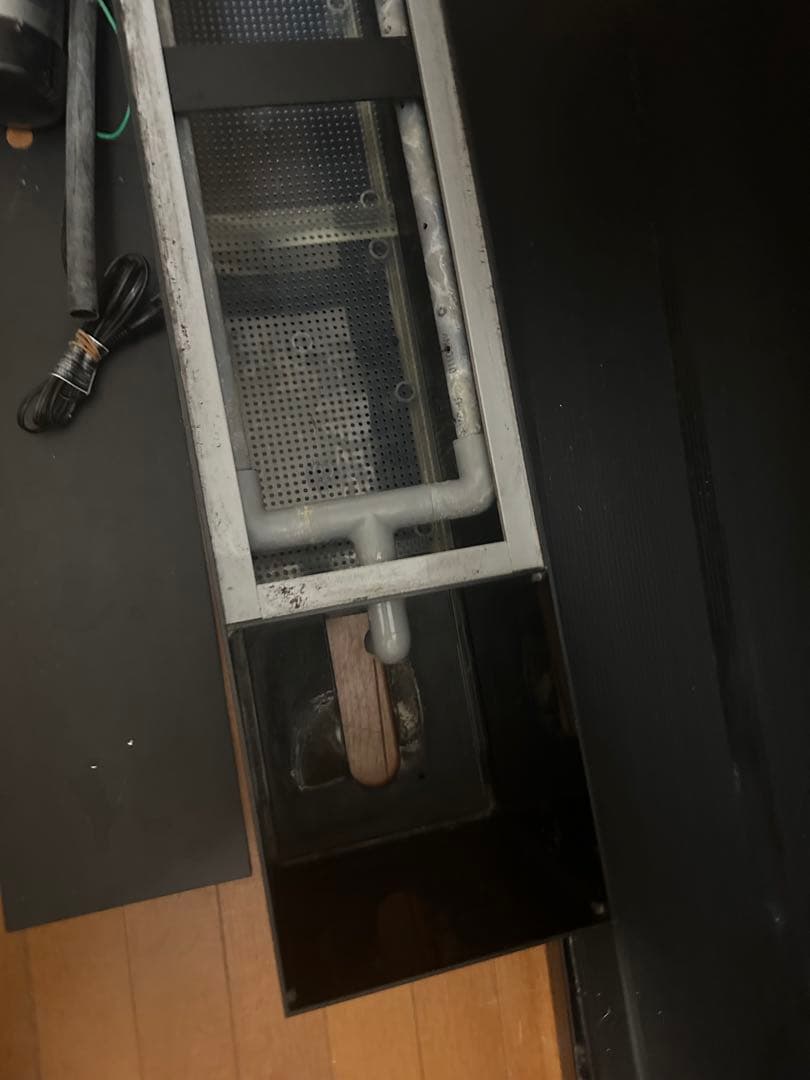 150cm用上部フィルター とレイシーP-425sポンプ