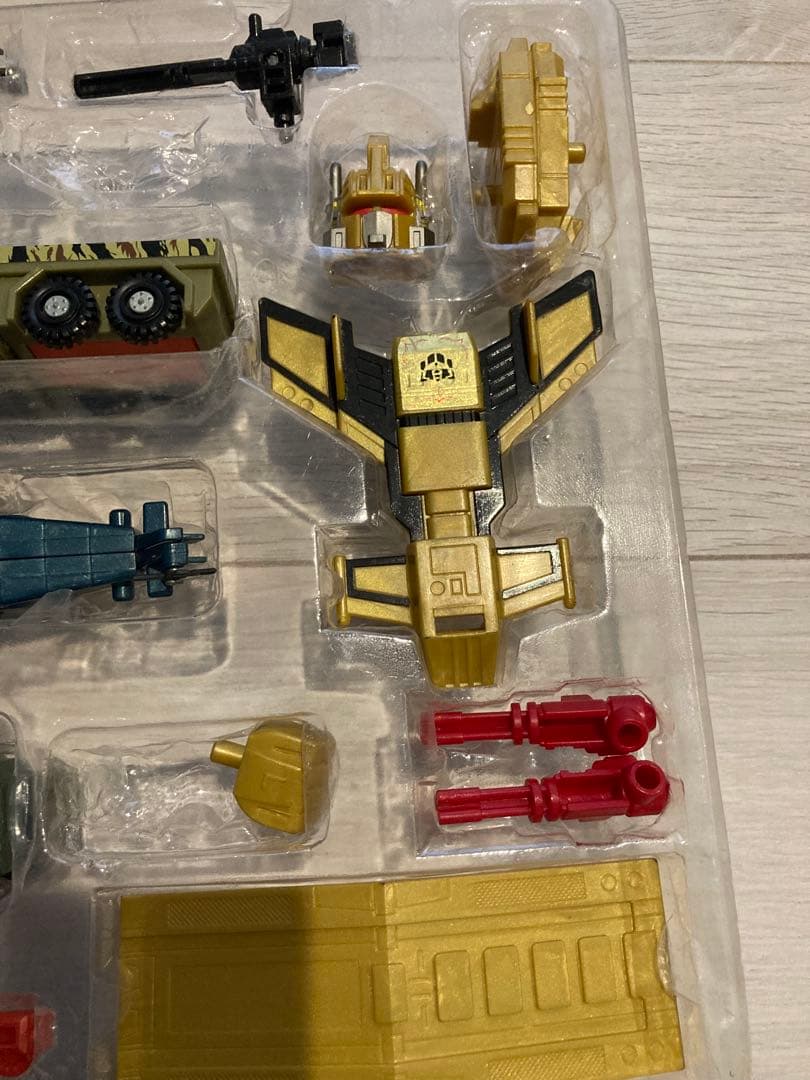 バルティガス 5体合体ロボットフィギュア ジャンク