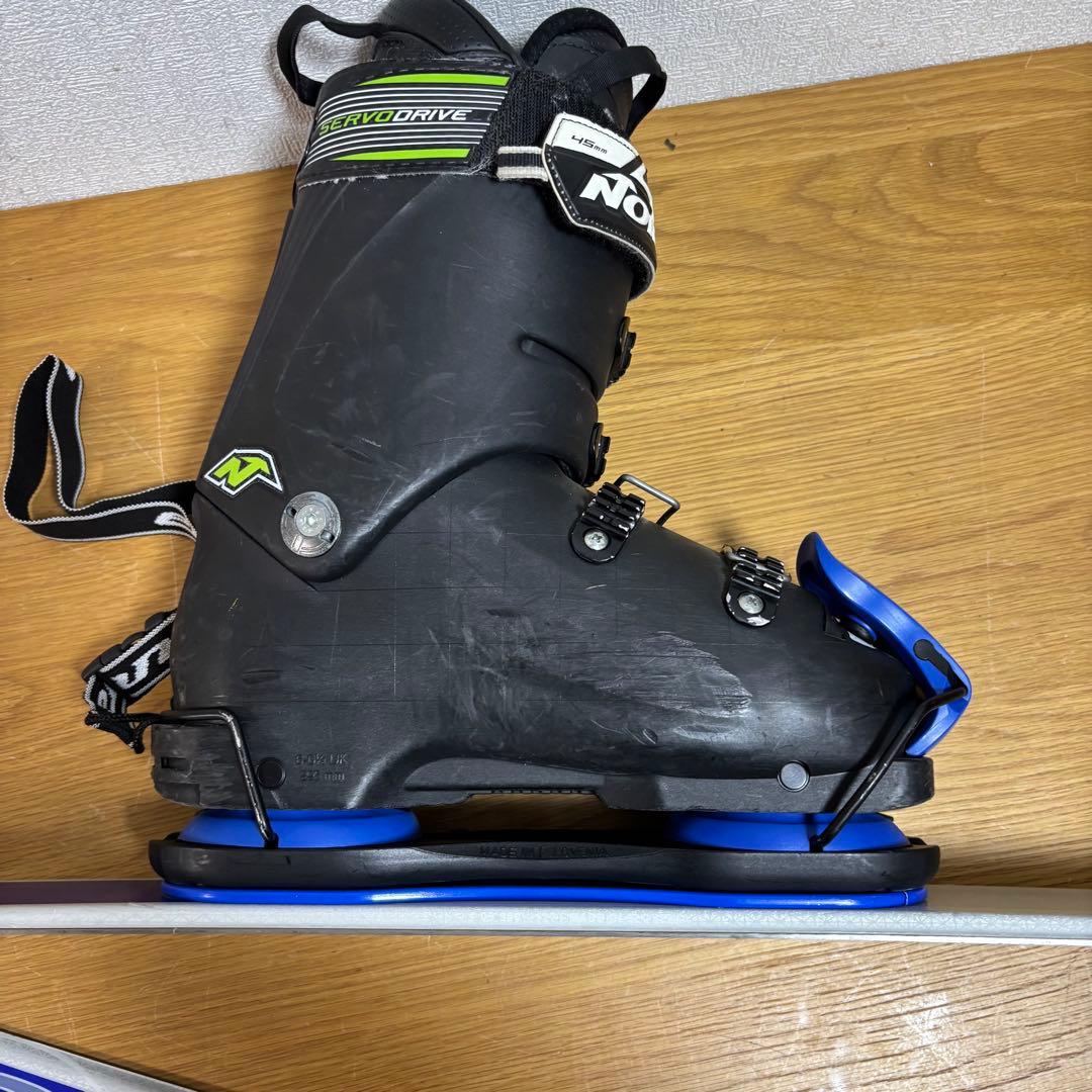 メンズ　ショートスキー　ファンスキーセット　elan 25/25.5cm