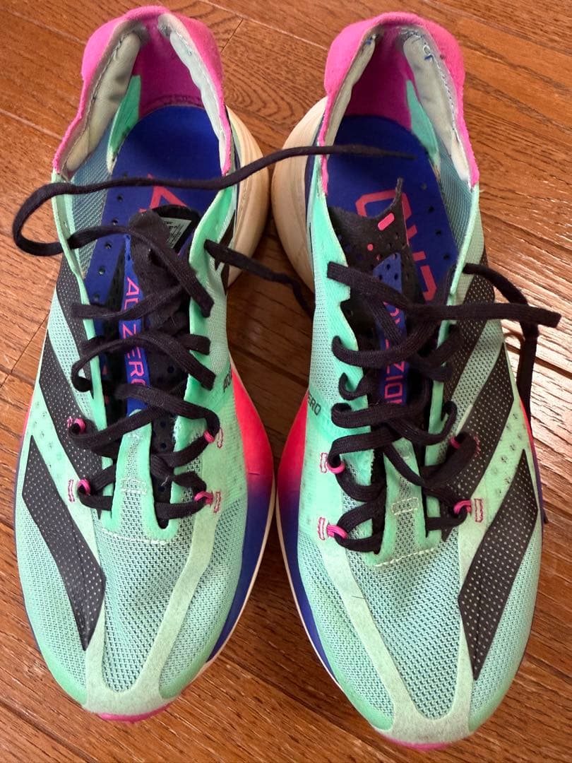 ADIZERO ADIOS PRO3 24㎝ ミントグリーン/ピンク