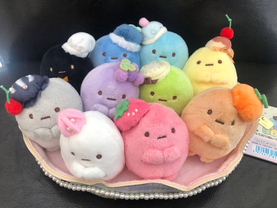 すみっコぐらし　たぴがとう　てのりぬいぐるみセット