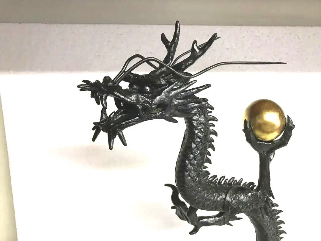 銅製・特大龍「左向き」