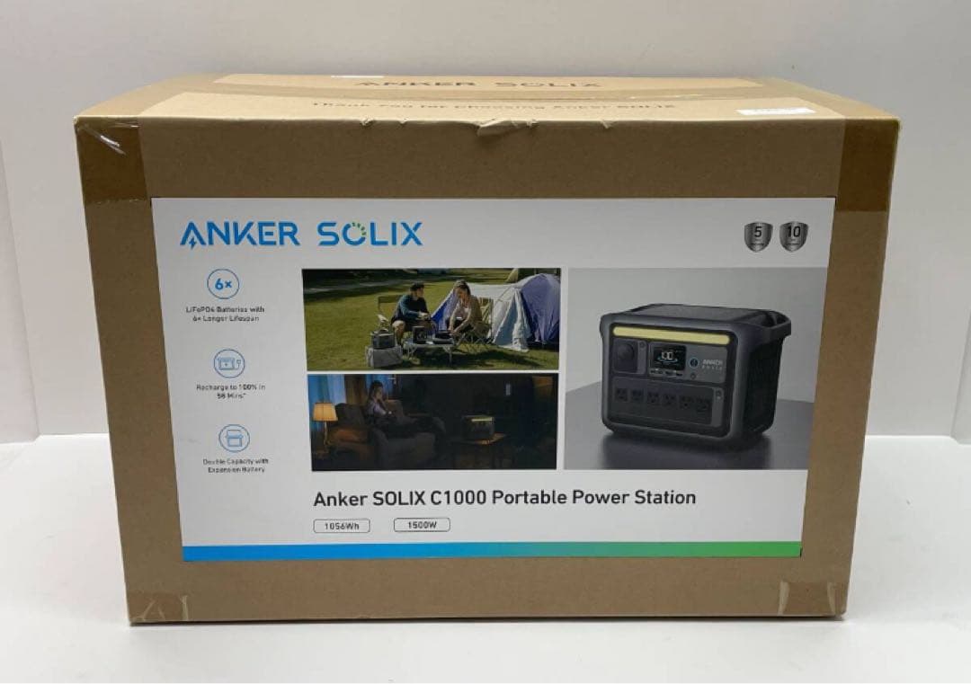 未開封品 Anker Solix C1000 ポータブル電源