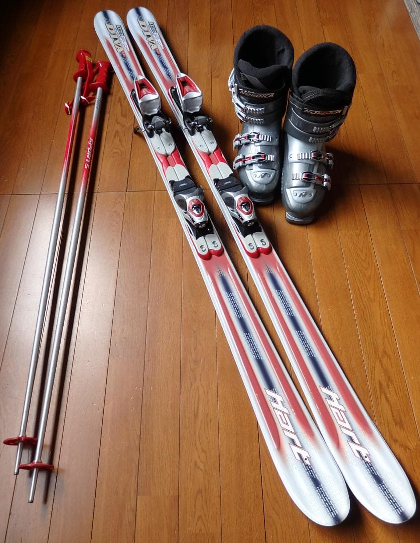 HART,NORDICA　板160ｃｍ、ブーツ26.0～26.5ｃｍ
