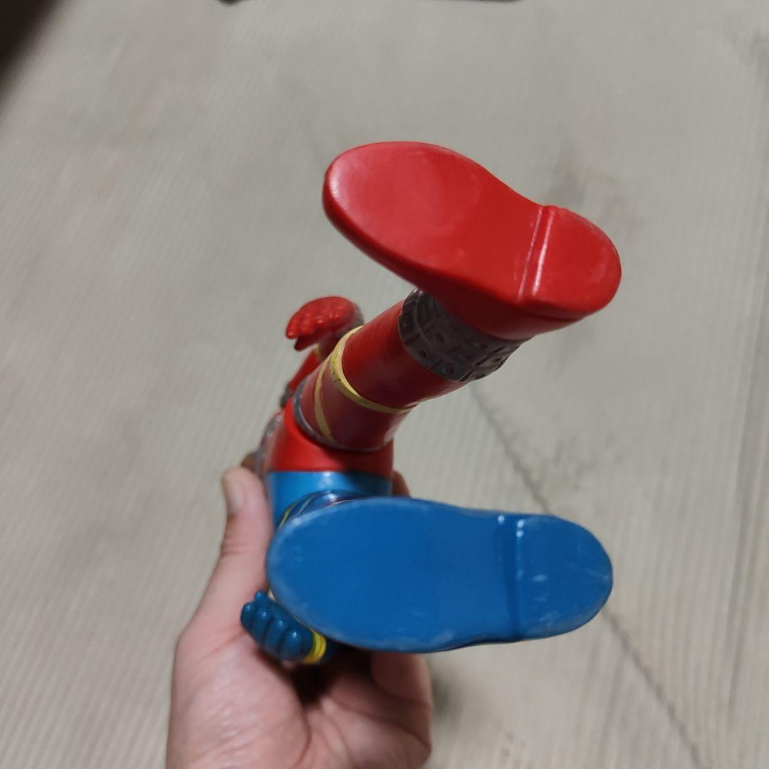 当時物　無版権　キカイダー　美品ソフビ　30cm