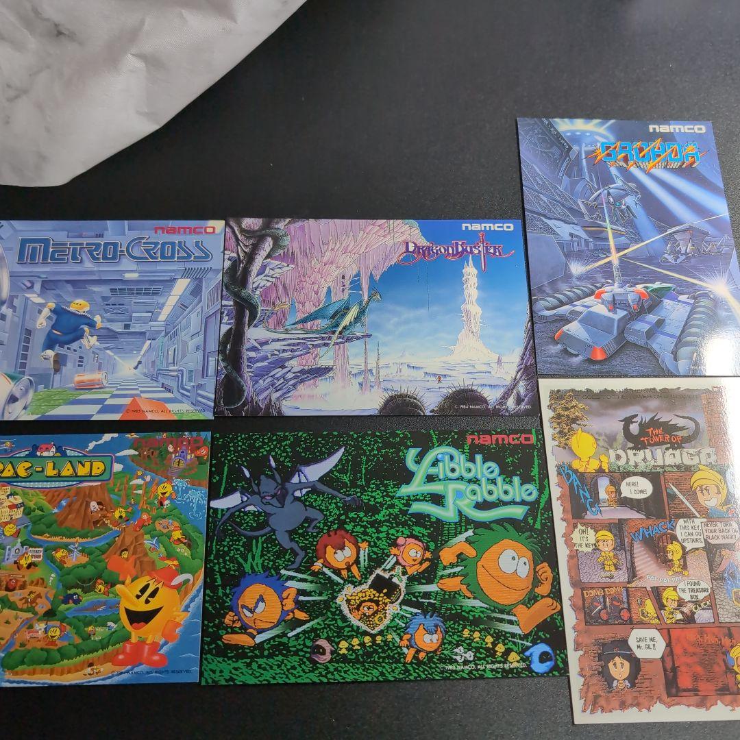ナムコ ポストカード６枚セット