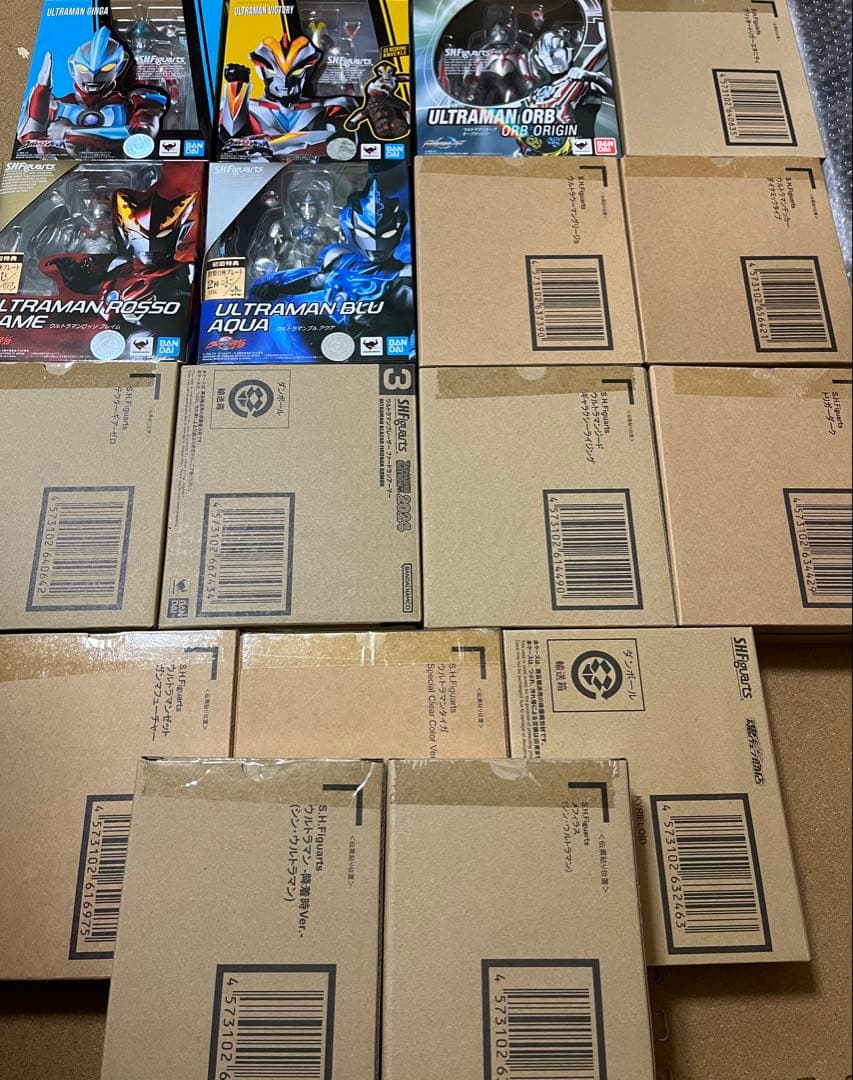 S.H.Figuarts ウルトラマンシリーズ　17体