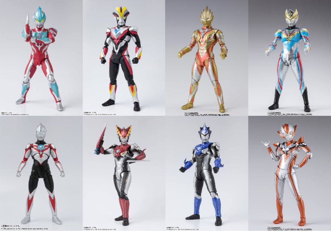 S.H.Figuarts ウルトラマンシリーズ　17体