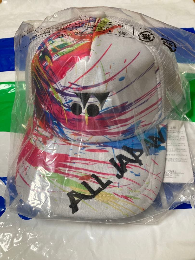 YONEX ALL JAPAN キャップ ホワイト