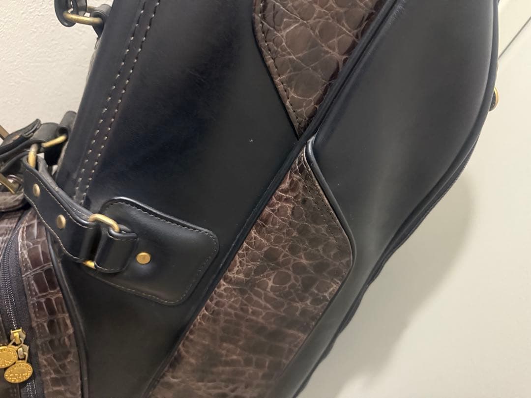 ブルガリ　ゴルフ　キャディ　バッグ　ヴィンテージ キャディバッグ　ゴルフバッグ