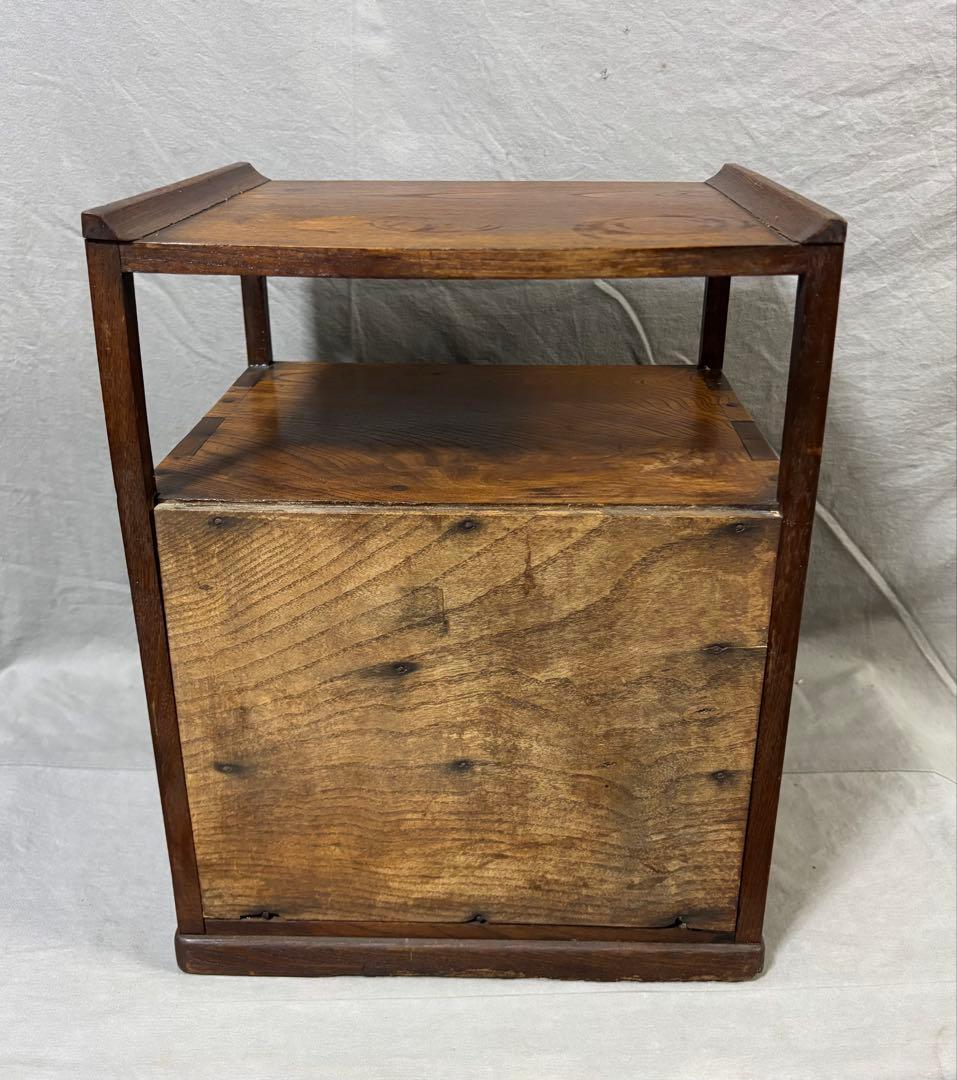 時代小箪笥 欅材 天然木 アンティーク家具 ビンテージ 木製箪笥