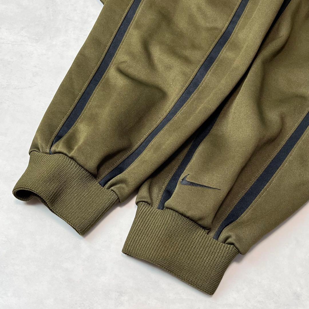 NIKE セットアップ 刺繍ロゴ カーキ XL L