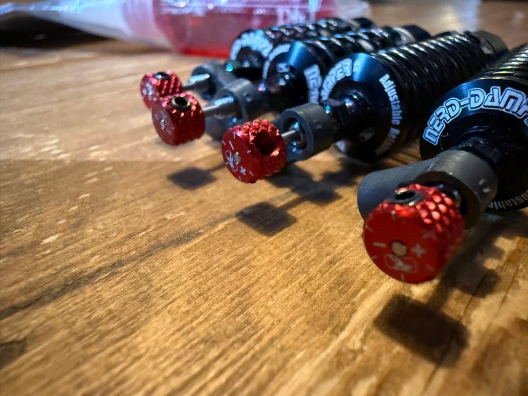 HRC ナードダンパー装着制作TRFシリンダー仕様　テスト走行のみオーバードーズ