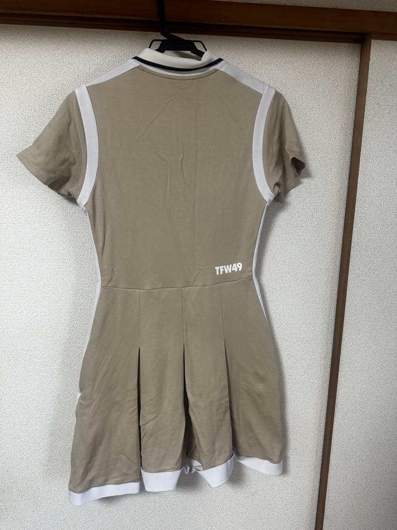 TFW49 ゴルフワンピース Mサイズ ベージュ