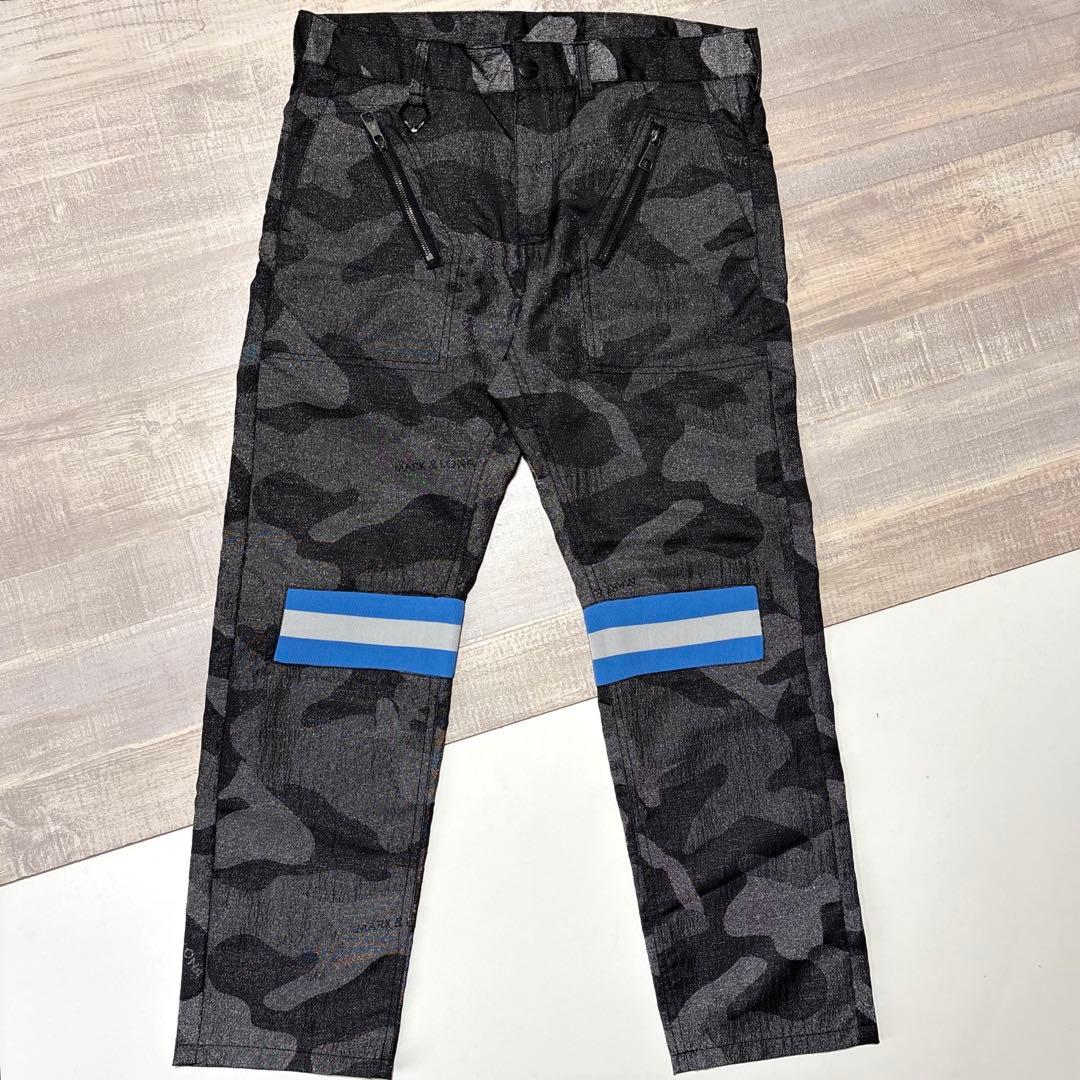 マーク&ロナ★撥水★ロゴ★スカル★カモフラ柄★パンツ 【メンズ サイズXL】