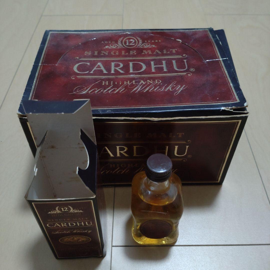 カーデュ(CARDHU) １２年 ウィスキー ミニボトル 50ml　9本