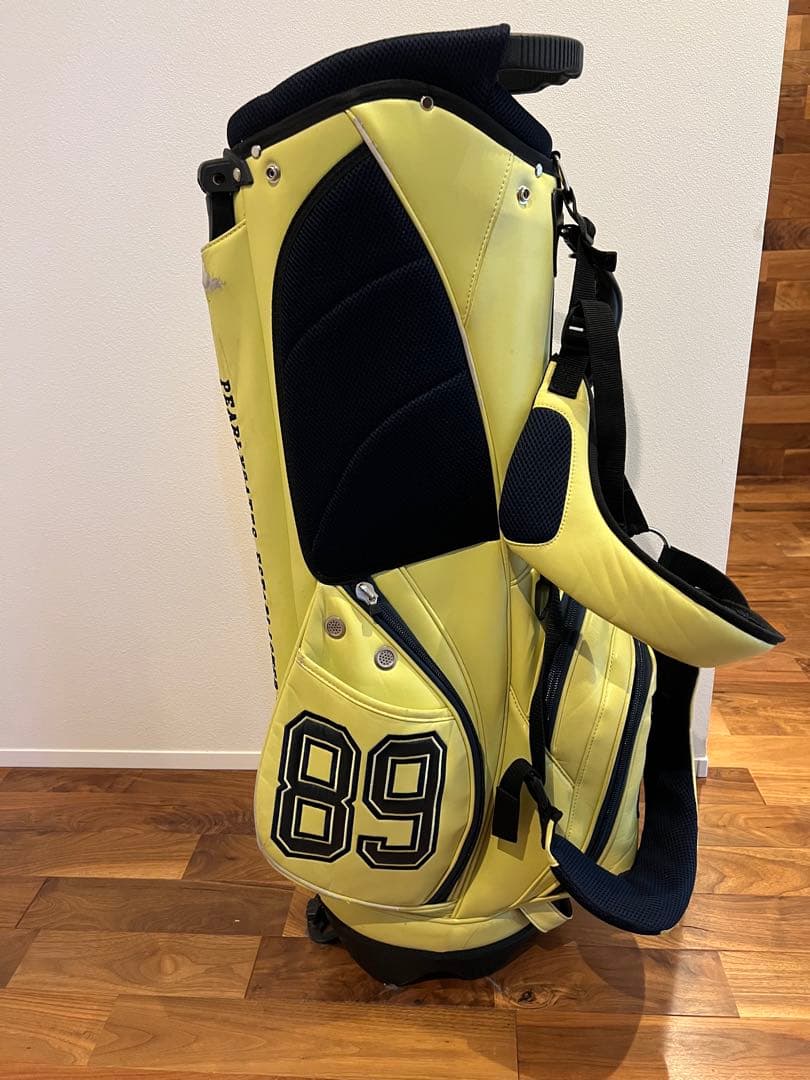 パーリーゲイツ スタンド式キャディバック イエロー