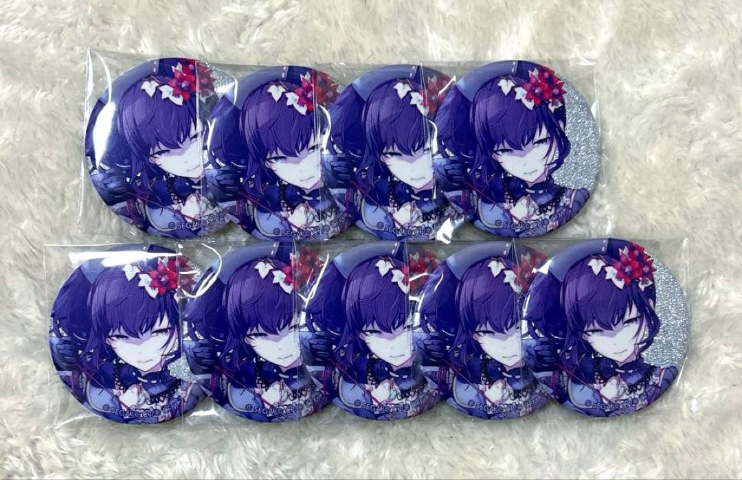 プロセカ グリッター缶バッジ 22A まふゆ