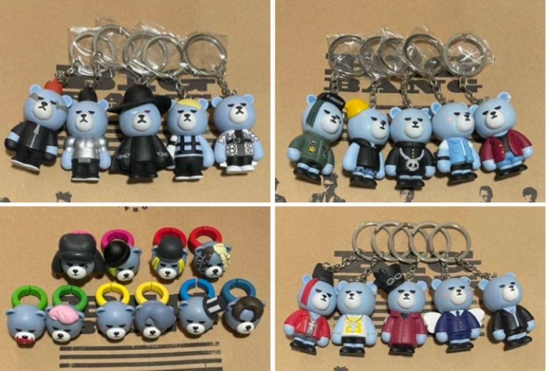 BIGBANG KRUNK キーホルダー　ファッションリング　25点