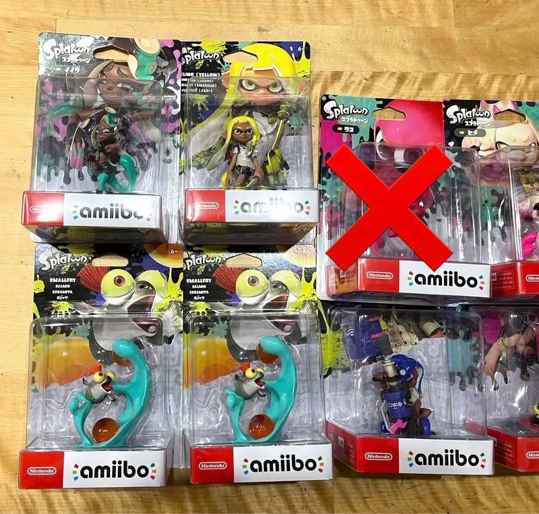 スプラトゥーン　amiibo アミーボ　セット
