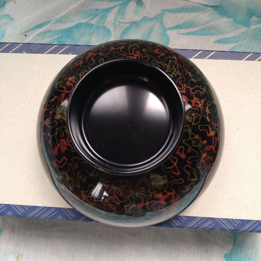 津軽塗 赤と黒のペアの漆器 夫婦椀2個セット 弘前市福士漆器製作所製