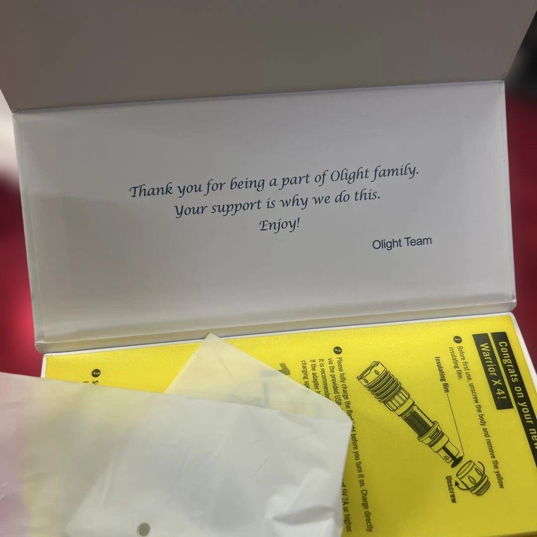 Olight オーライト WARRIOR X 4 CAMOFLAGE 希少　迷彩