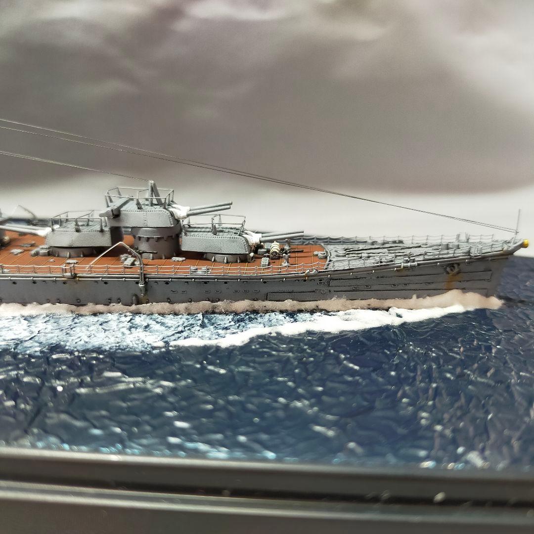 日本海軍 重巡洋艦利根 フジミ 1/700 完成品