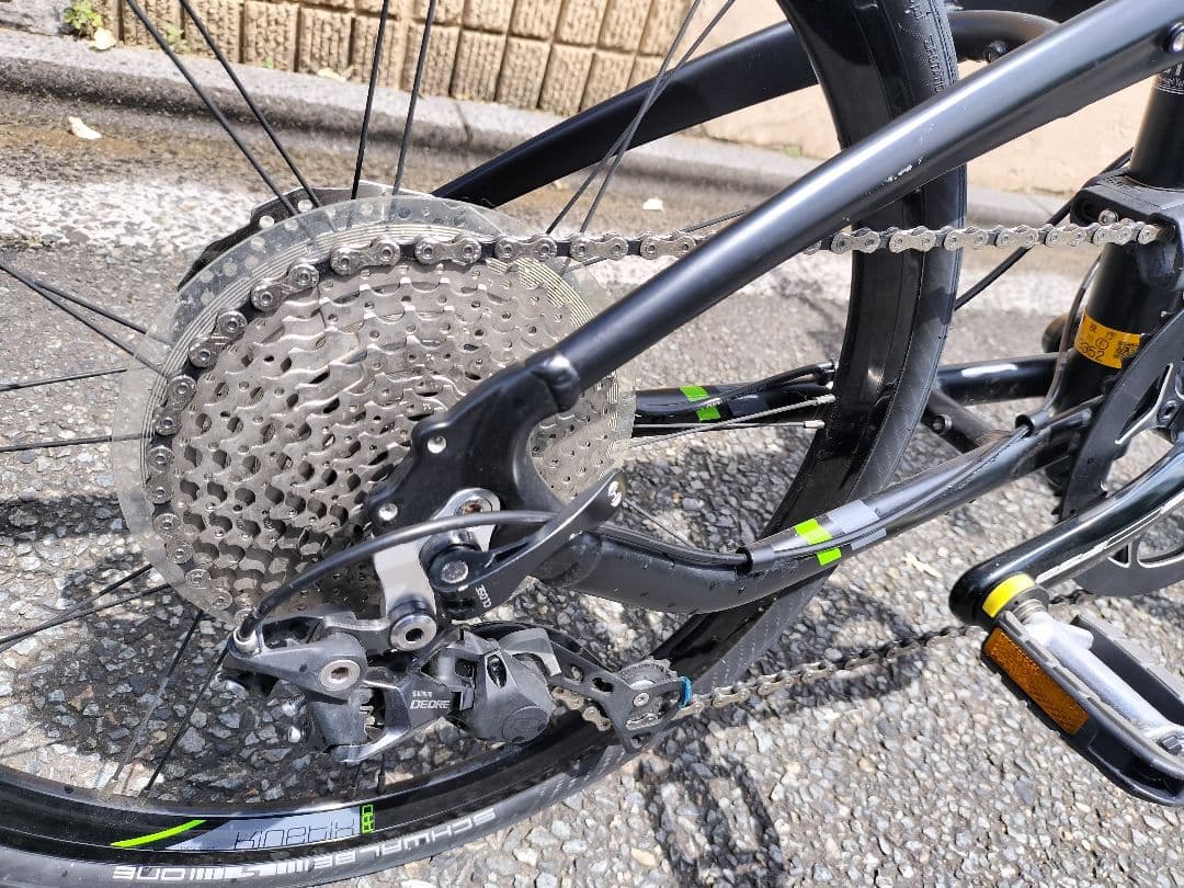 Tern verge p10 サテンブラック