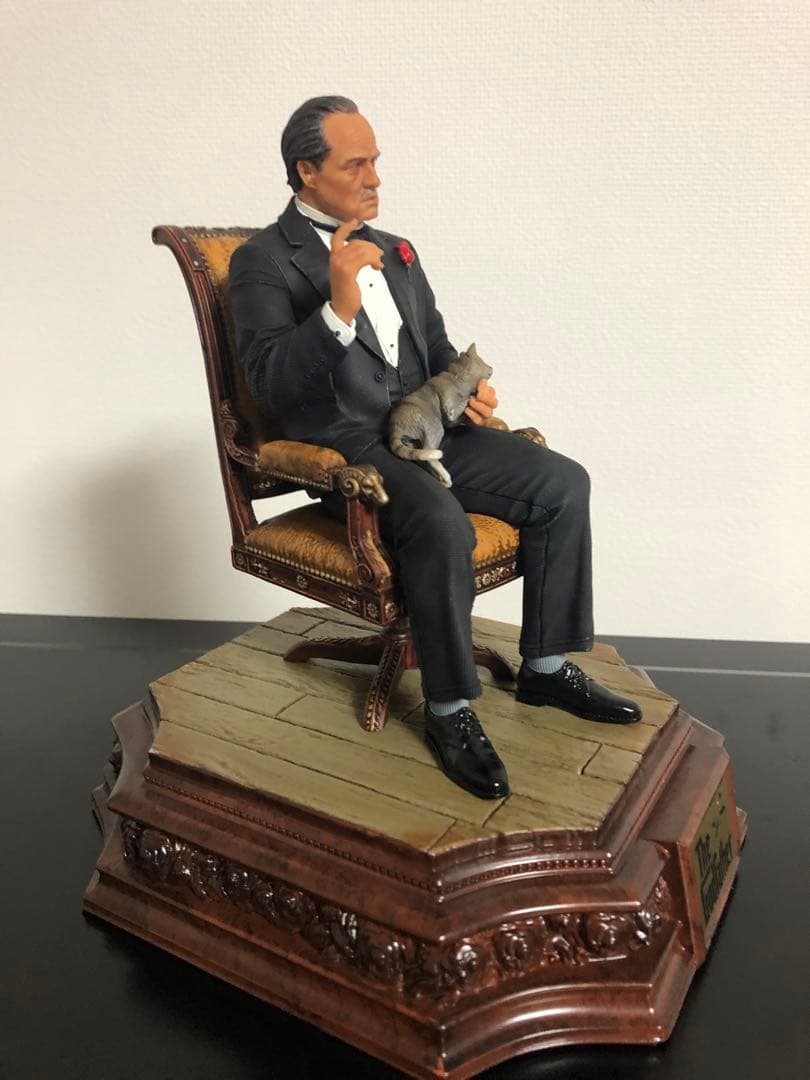 【〜2/8】アイアンスタジオ ゴッドファーザー ドン・コルレオーネ スタチュー