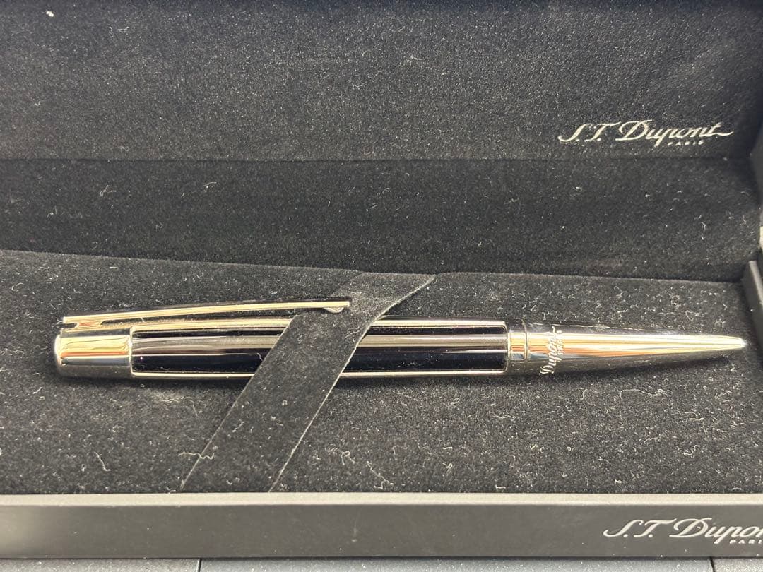 S.T.Dupont エステーデュポン ボールペン デフィ ※名前刻印有り