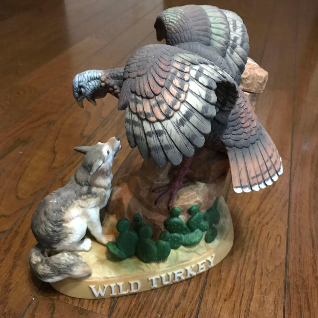 ワイルドターキー12年・セラミック陶器ボトル ターキー&コヨーテ　新品未開封品