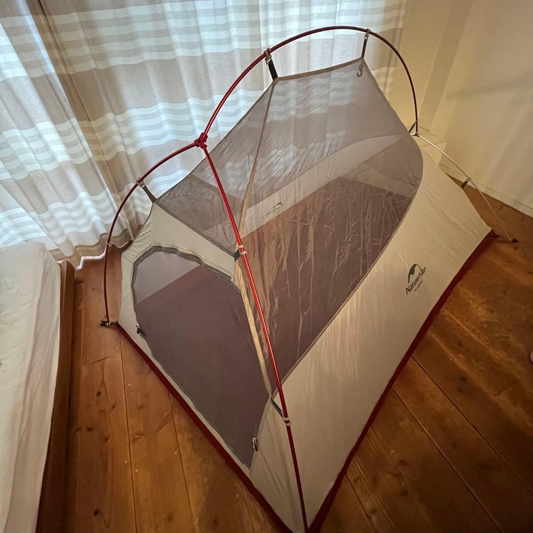 Naturehike テントCould up2 2人用 グランドシート付