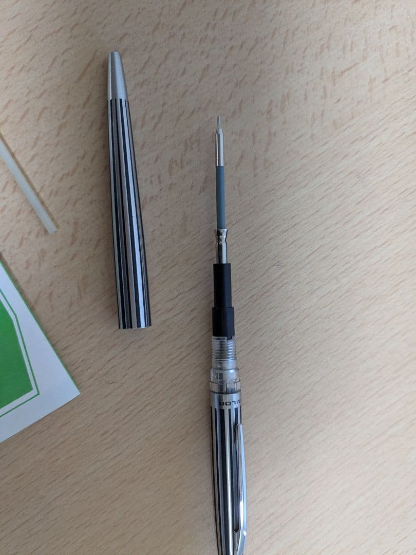 セーラー カードリッジシャーペン 昭和レトロ 箱と説明書付　蝕刻