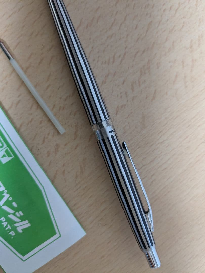 セーラー カードリッジシャーペン 昭和レトロ 箱と説明書付　蝕刻