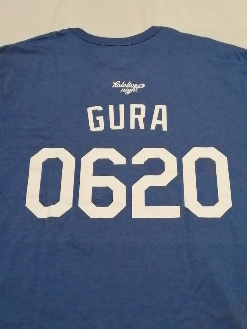 【アメリカ限定】がうるぐら ホロライブ ドジャース コラボ Tシャツ