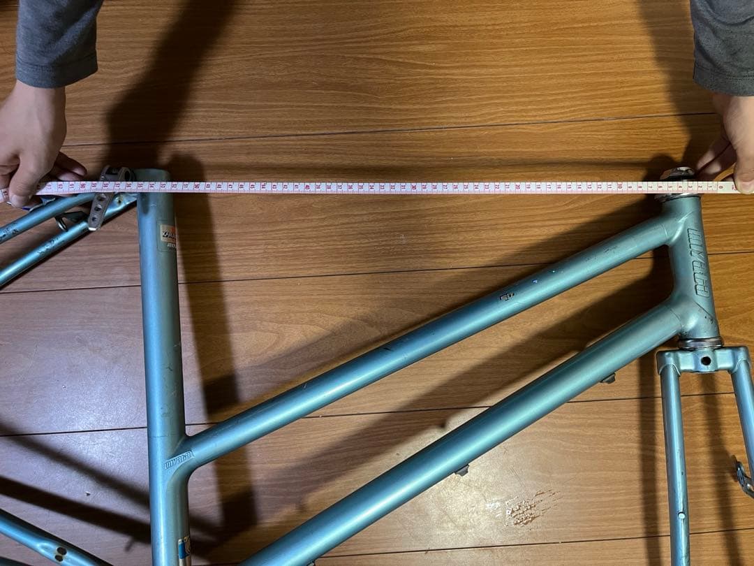 Miyata クロモリ フレーム KARUWAZA 日本製 レストアベース